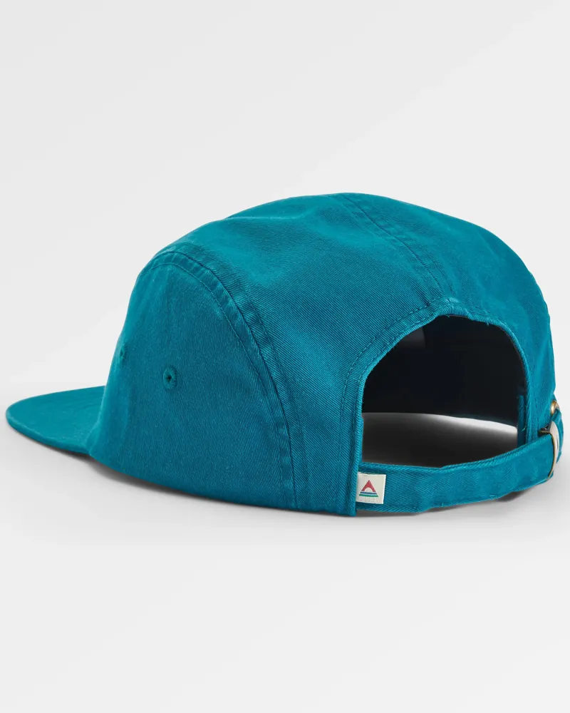 Passenger Fixie Organic 5 Panel Cap 2.0 in Tidal Blue-1