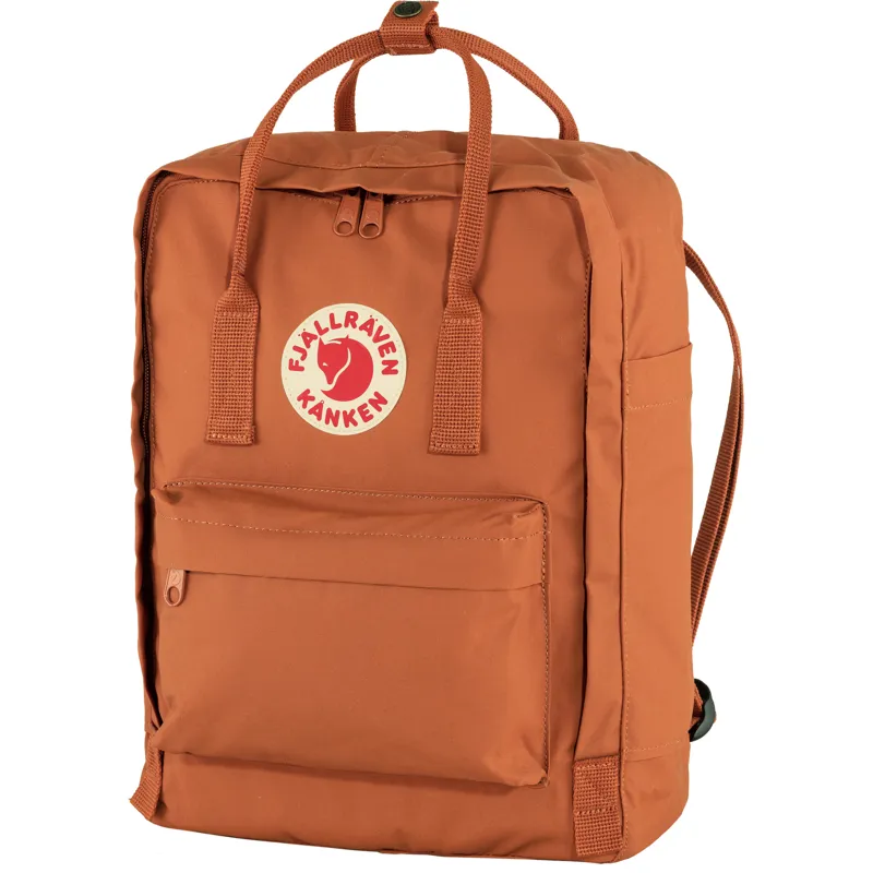 Fjallraven Kanken in Terracotta Brown-2