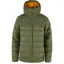 Fjallraven Men's Expedition Mid Winter Jacket in Green/Mustard Yellow