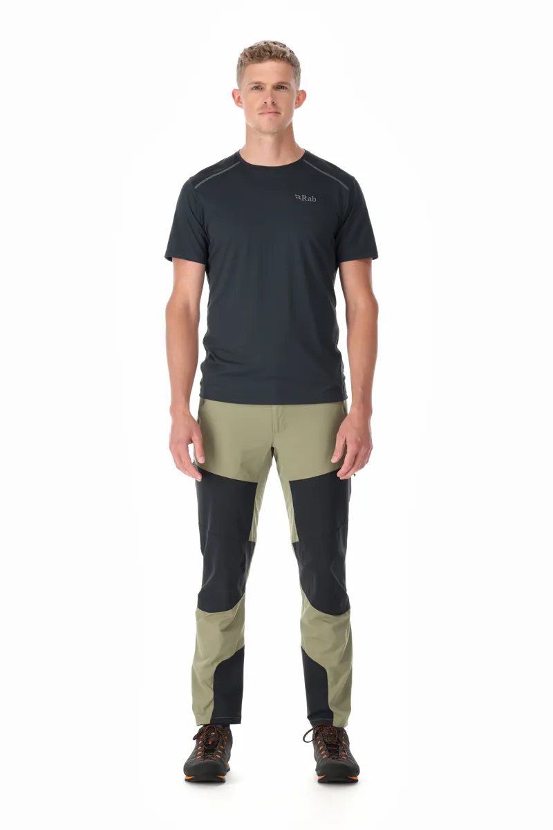 Rab Men's Force Short Sleeve T-Shirt in Beluga-4