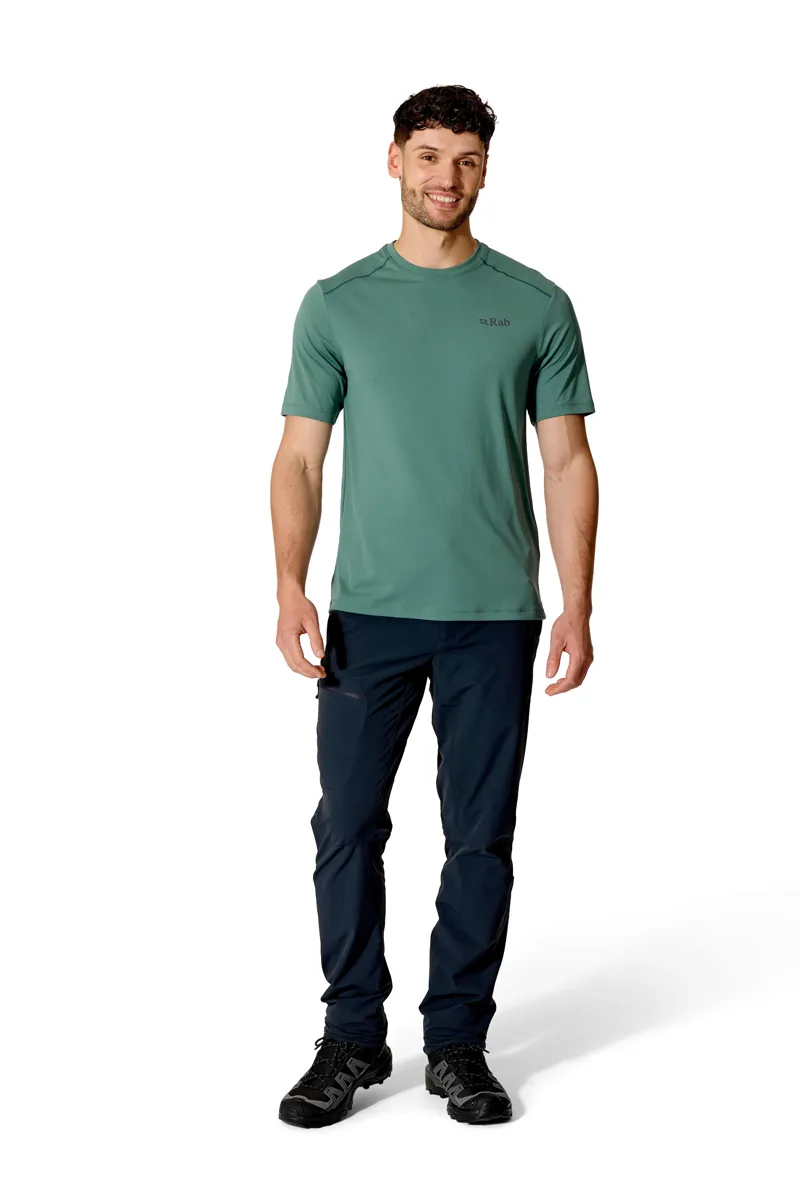 Rab Men's Force Tee in Sage-4