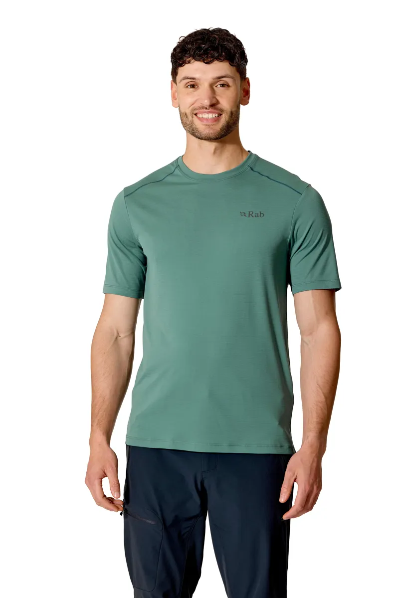 Rab Men's Force Tee in Sage-3