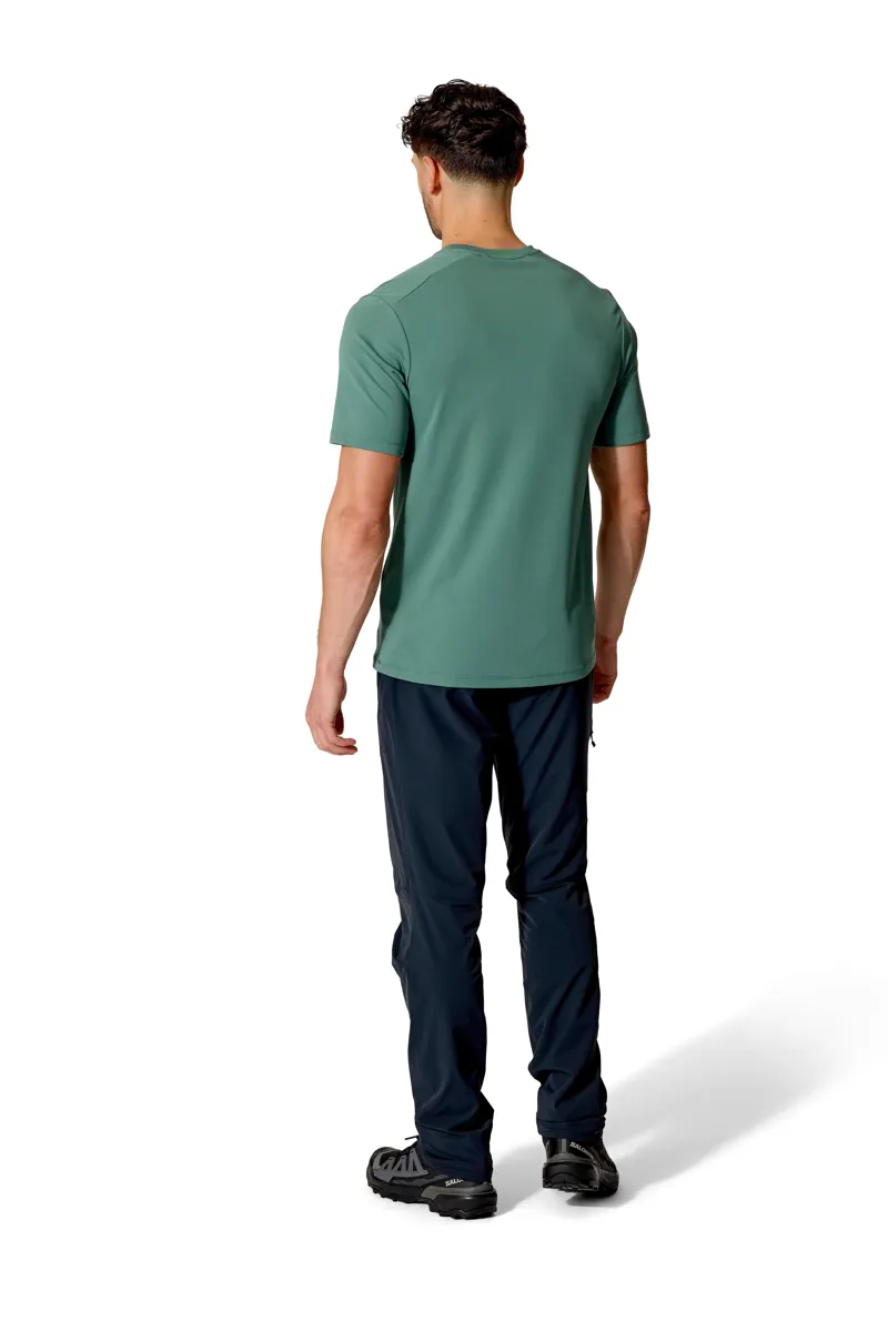 Rab Men's Force Tee in Sage-5