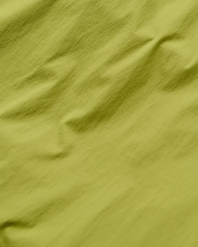 Passenger Men's Gusto Windshell Anorak in Tea Green-3