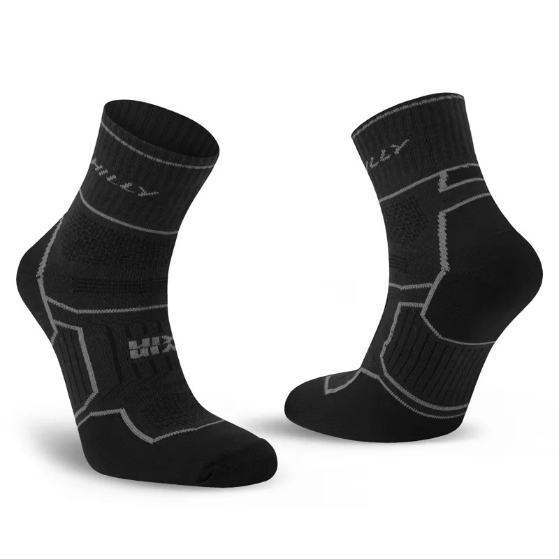Hilly Twin Skin Anklet Med Socks in Black/Anthracite-6
