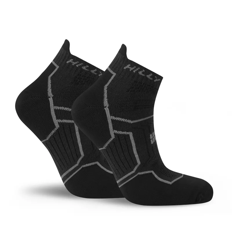 Hilly Twin Skin Med Socklets in Black/Anthracite-4