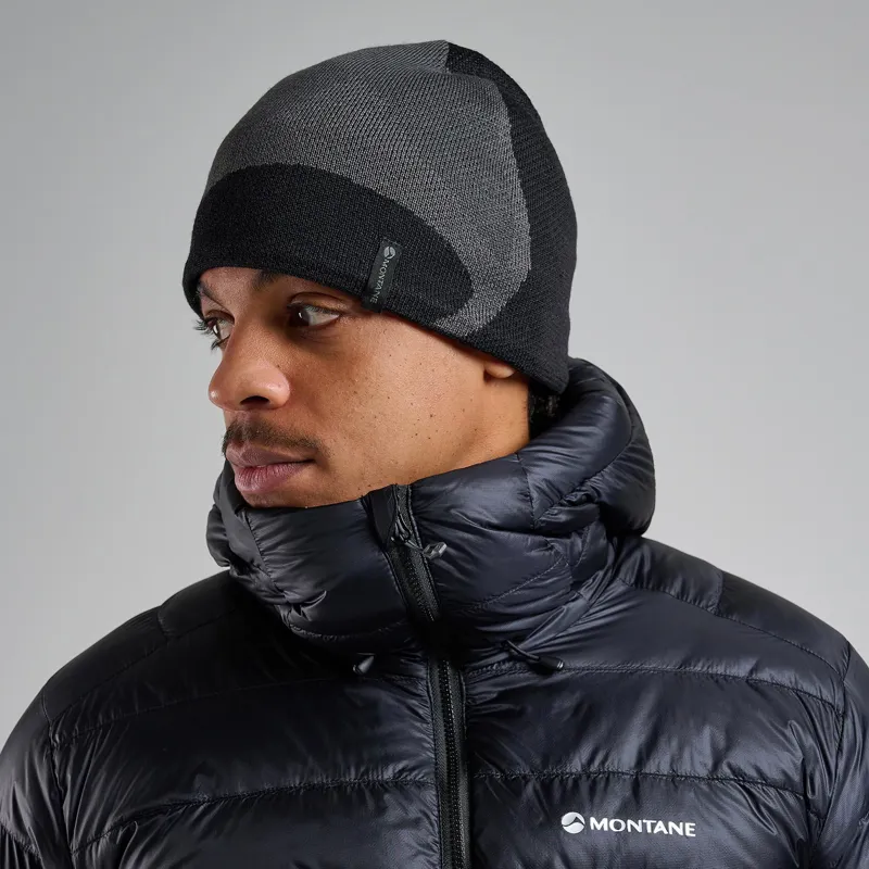 Montane Adult Logo Beanie in Black-1