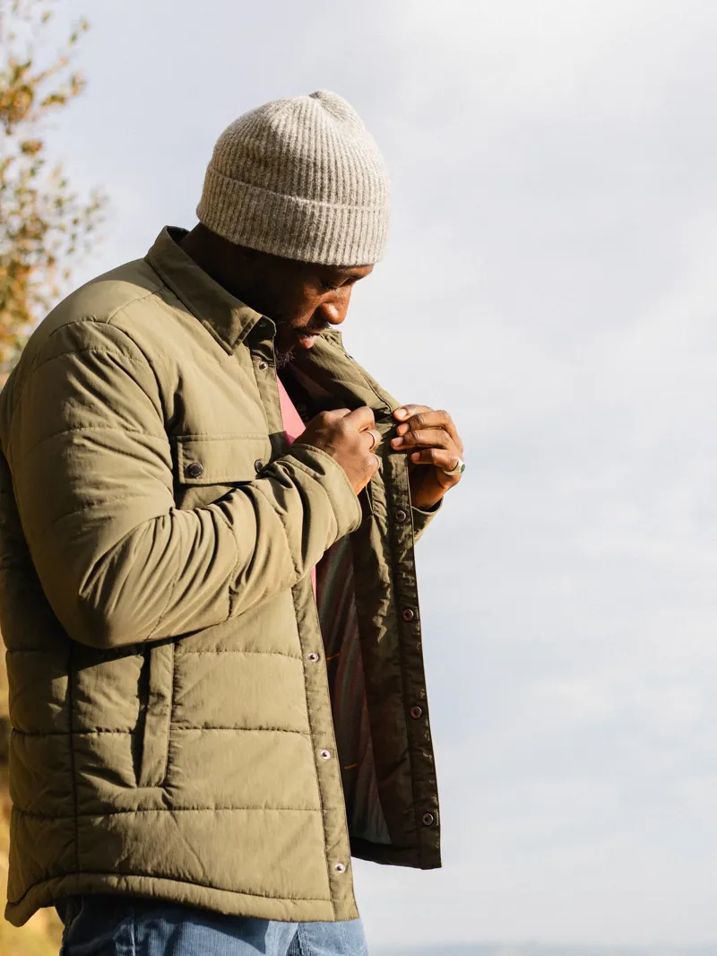 Bleubird Hauler Jacket in Khaki-3