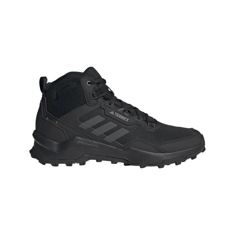Adidas Men's Terrex AX4 Mid Gore-Tex Hiking Shoes in Core Black/Carbon/Grey Four