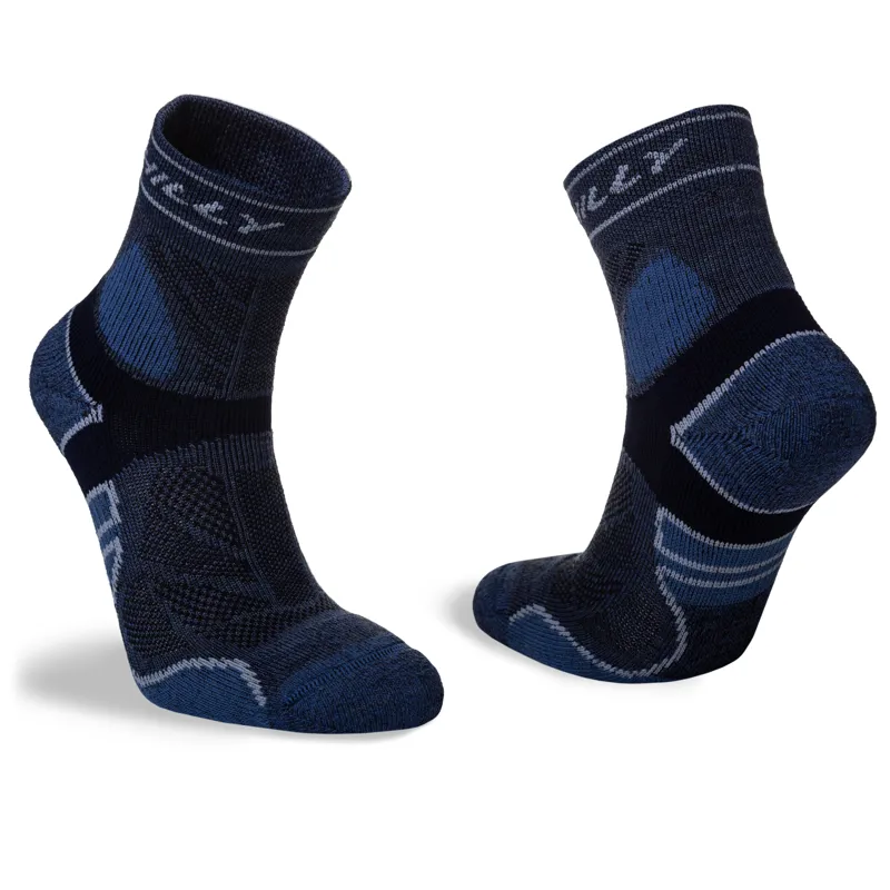 Hilly Trail Anklet Max in Marine/Navy-5