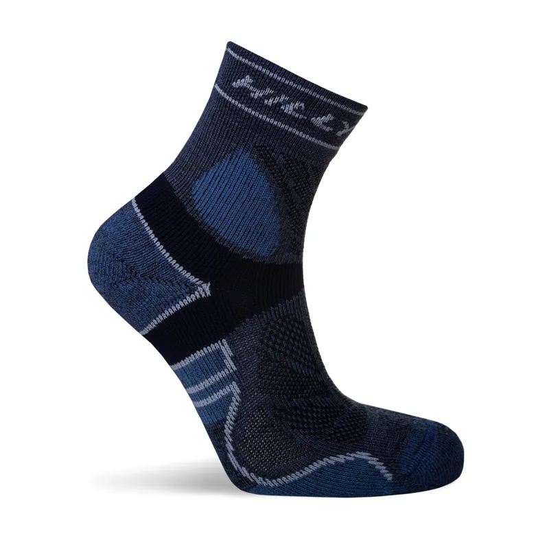 Hilly Trail Anklet Max in Marine/Navy-2