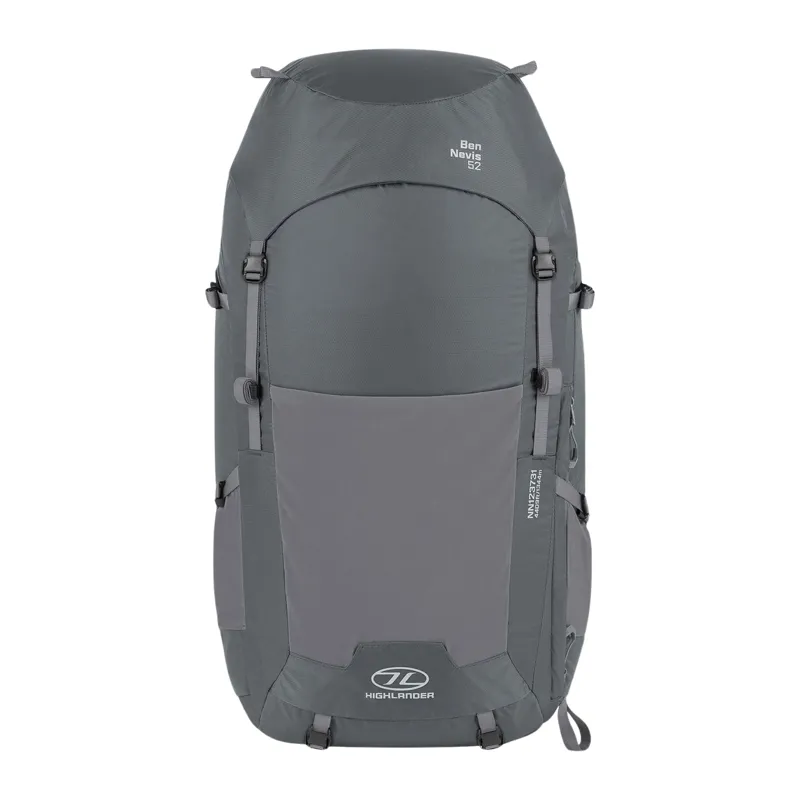 Highlander Ben Nevis Rucksack 52L Men's in Grey-1