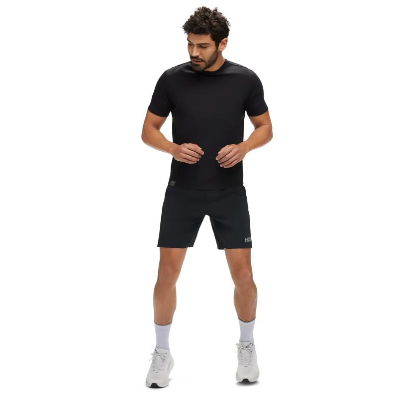 Hoka Men's Essential T-Shirt in Black-2