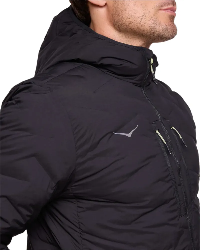 Hoka Men's Skyfill Outdoor Jacket in Black-4