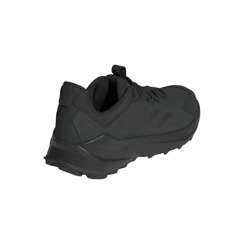Adidas Men's Terrex Trailmaker 2.0 Leather Hiking Shoes in Core Black/Grey Four-3
