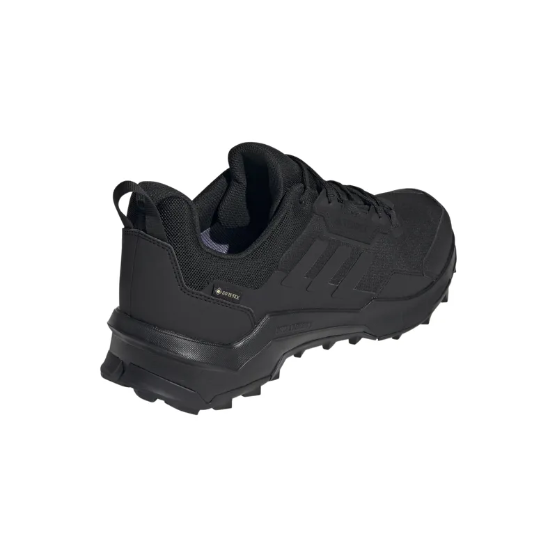 Adidas Men's Terrex AX4 Gore-Tex Hiking Shoes in Core Black/Core Black/Grey Four-5