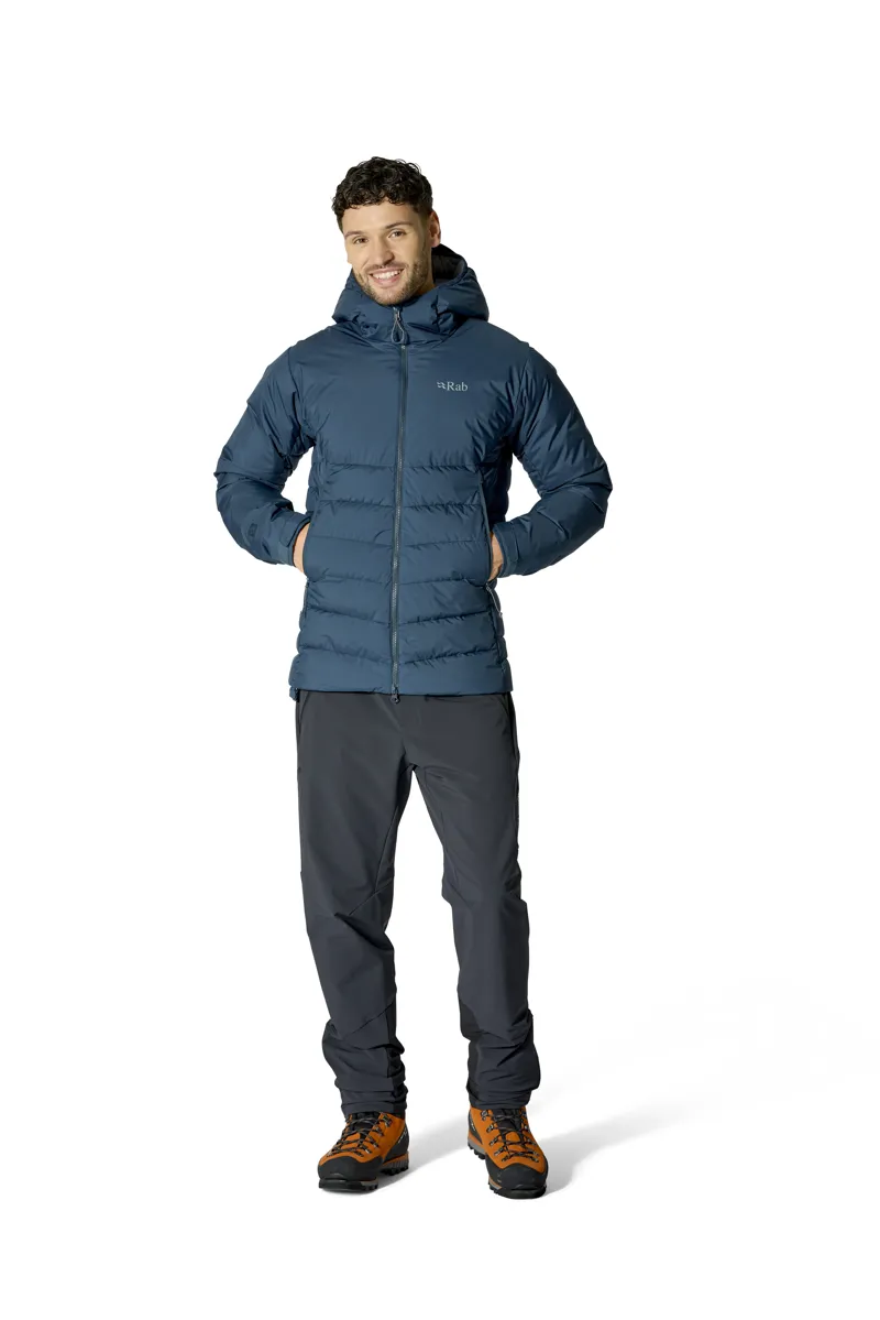 Rab Infinity Windstopper Hoody in Tempest Blue-2