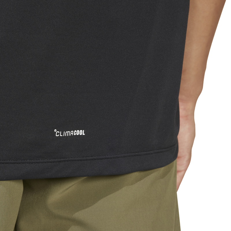 Adidas Men's Terrex Multi Logo Tech Tee in Black-4