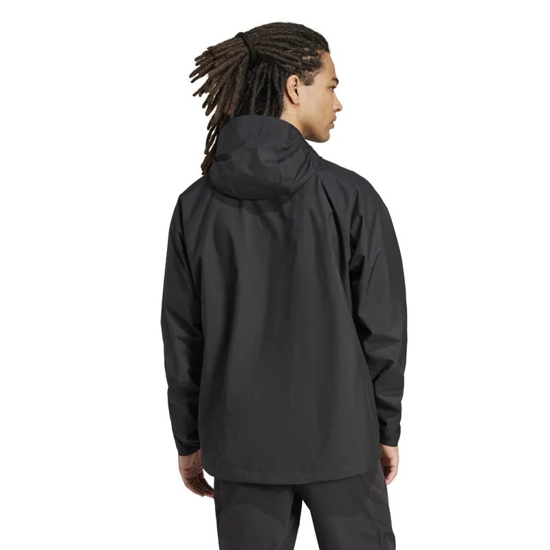 Adidas Men's Terrex Multi 2L Rain Jacket in Black-3