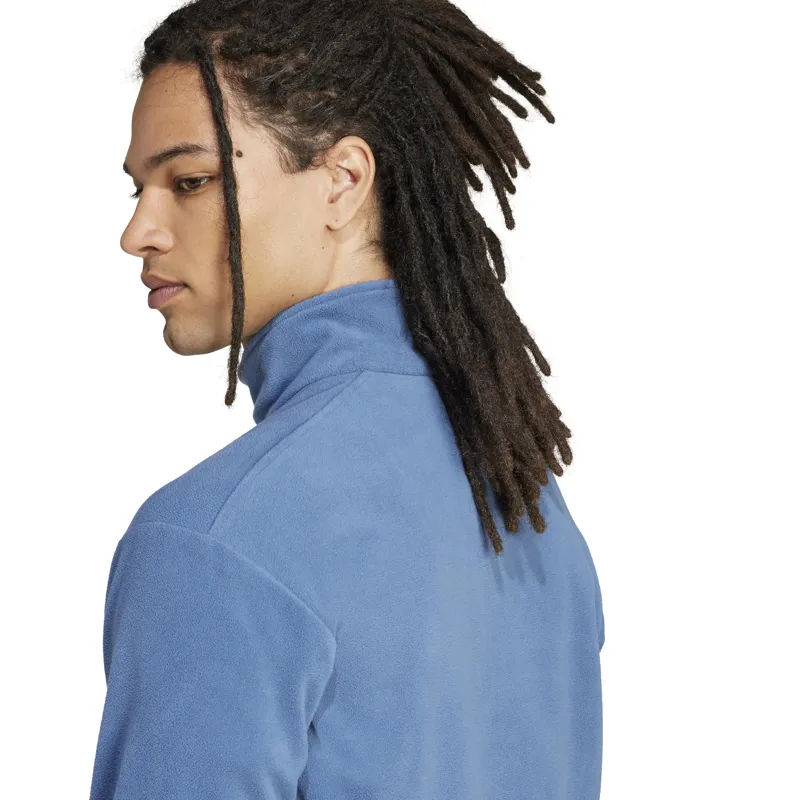 Adidas Men's Terrex Multi Essentials Half-Zip Fleece in Wonder Steel-5