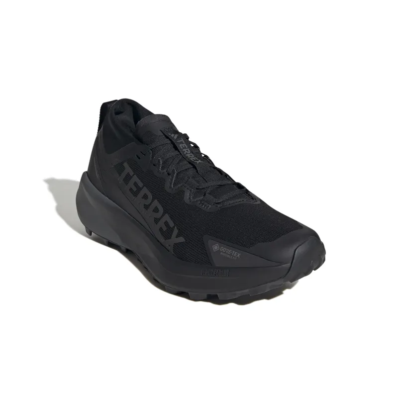 Adidas Men's Terrex Agravic GTX in Black/Grey-4