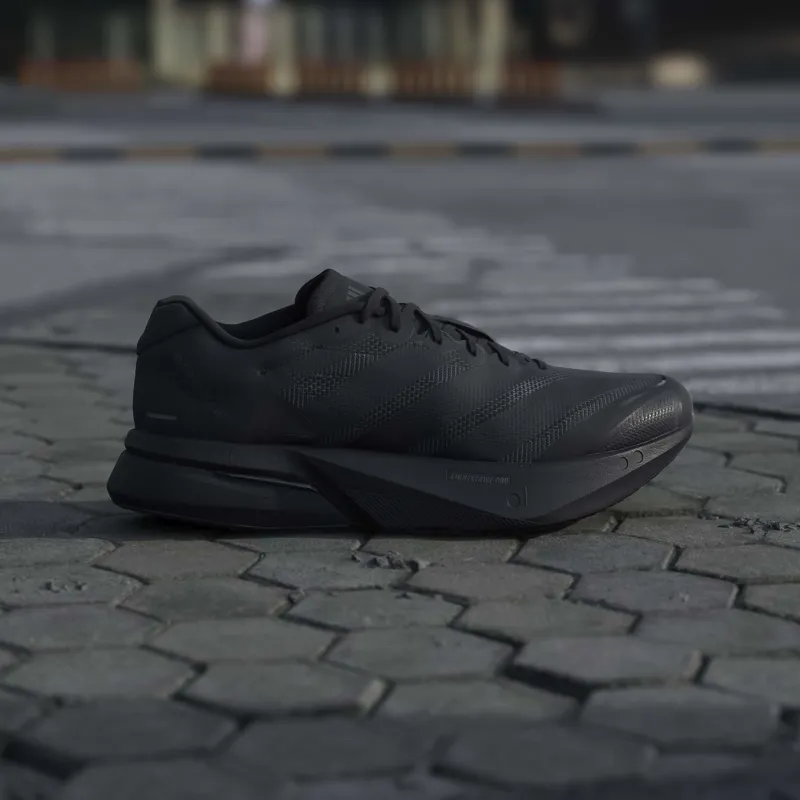 Adidas Men's Adizero Boston 13 Shoes in Black/Carbon-7