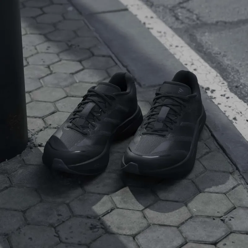 Adidas Men's Adizero Boston 13 Shoes in Black/Carbon-9