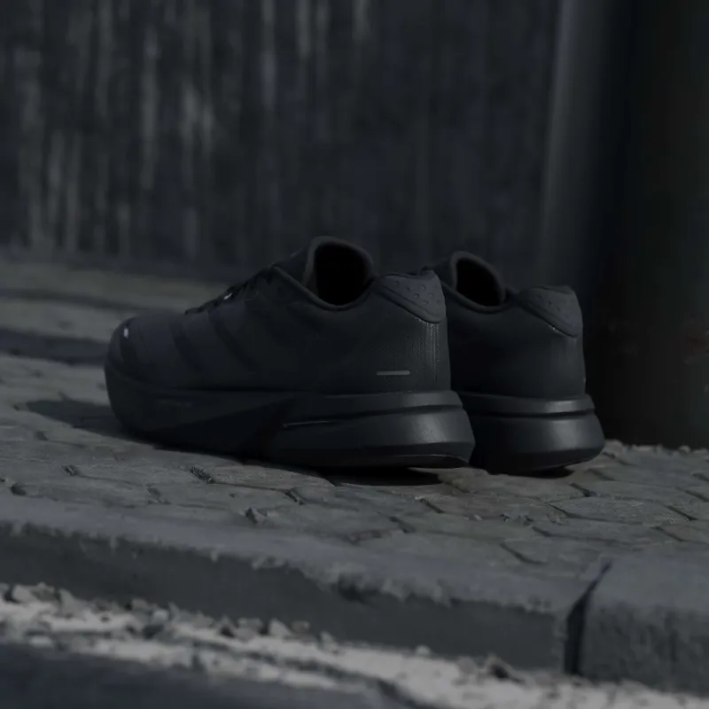 Adidas Men's Adizero Boston 13 Shoes in Black/Carbon-10