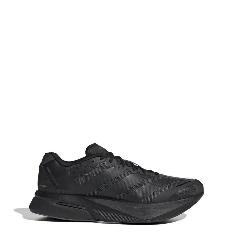 Adidas Men's Adizero Boston 13 Shoes in Black/Carbon