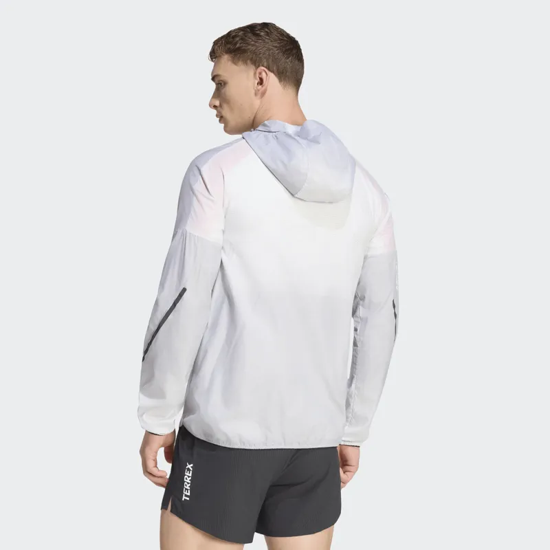 Adidas Men's XPR Light Windbreaker in Black/White-2