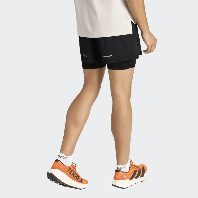 Adidas Men's XPL 2-in-1 Shorts in Black-4