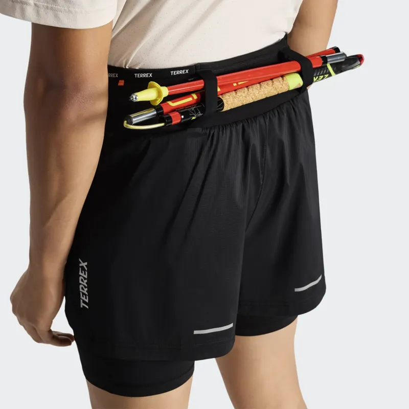 Adidas Men's XPL 2-in-1 Shorts in Black-2