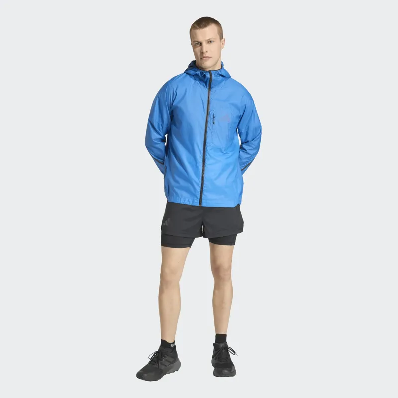Adidas Men's XPR Light Windbreaker in Blue-4