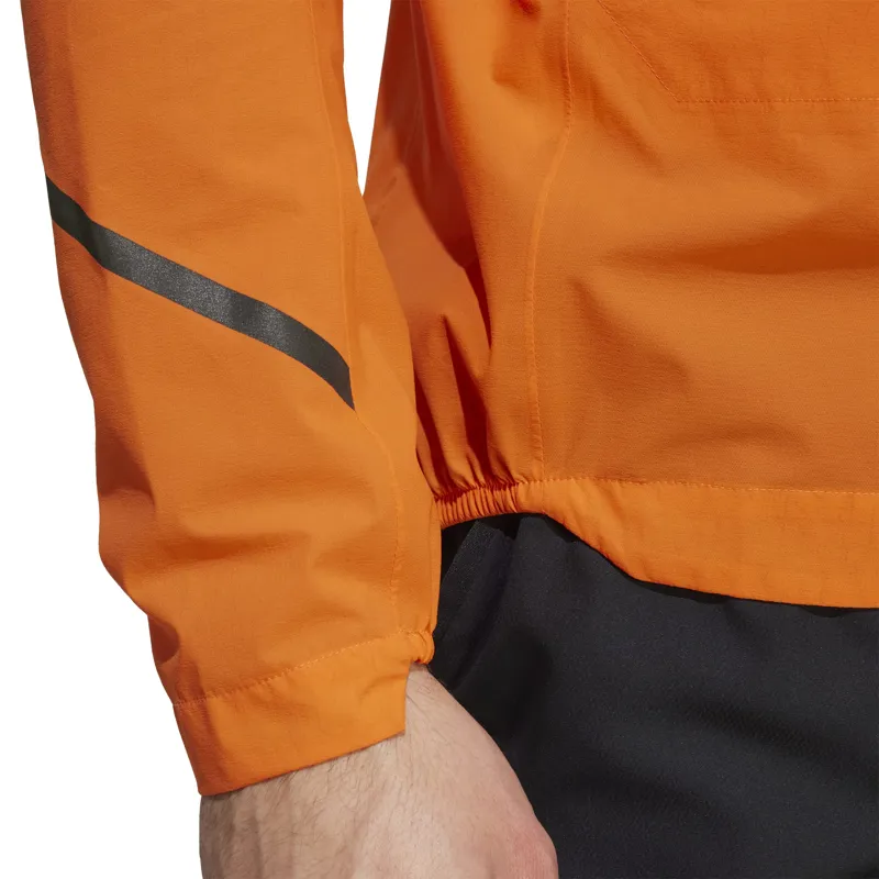 Adidas Men's XPR Light Rain Jacket in Impact Orange-5