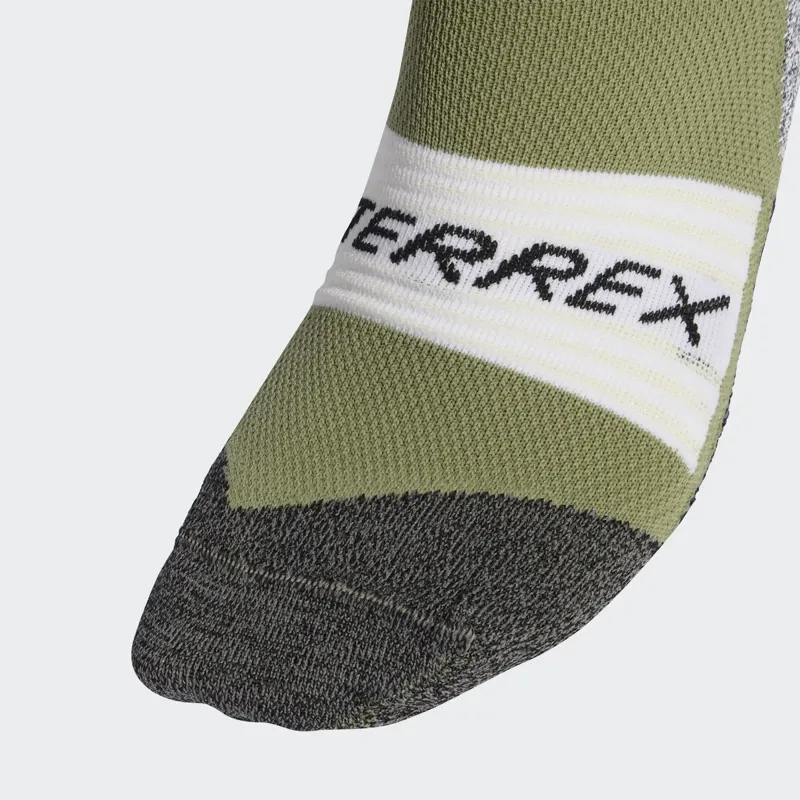Adidas XPR Trail Crew Socks in Green-2