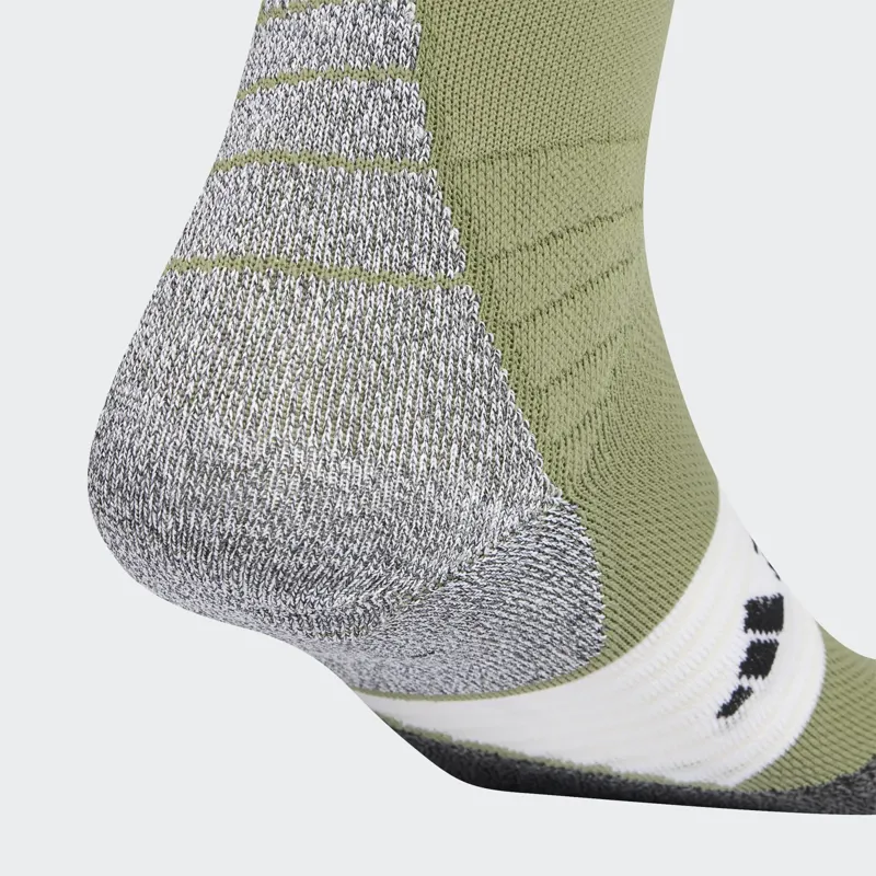 Adidas XPR Trail Crew Socks in Green-3