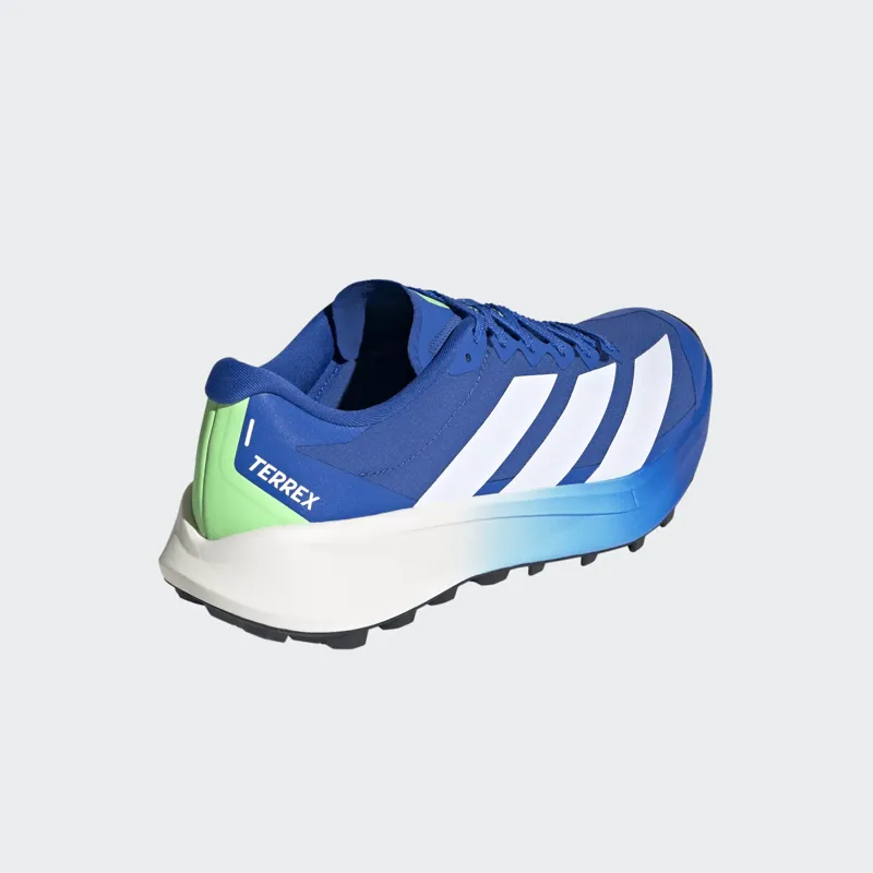 Adidas Men's Terrex Agravic 4 in Blue/White/Lime-3