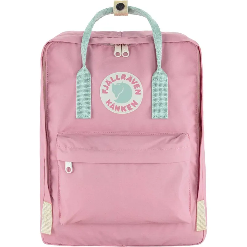 Fjallraven Kanken Koncept in Pink/Mint Green