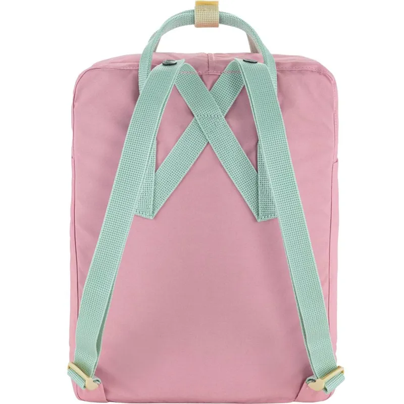 Fjallraven Kanken Koncept in Pink/Mint Green-2