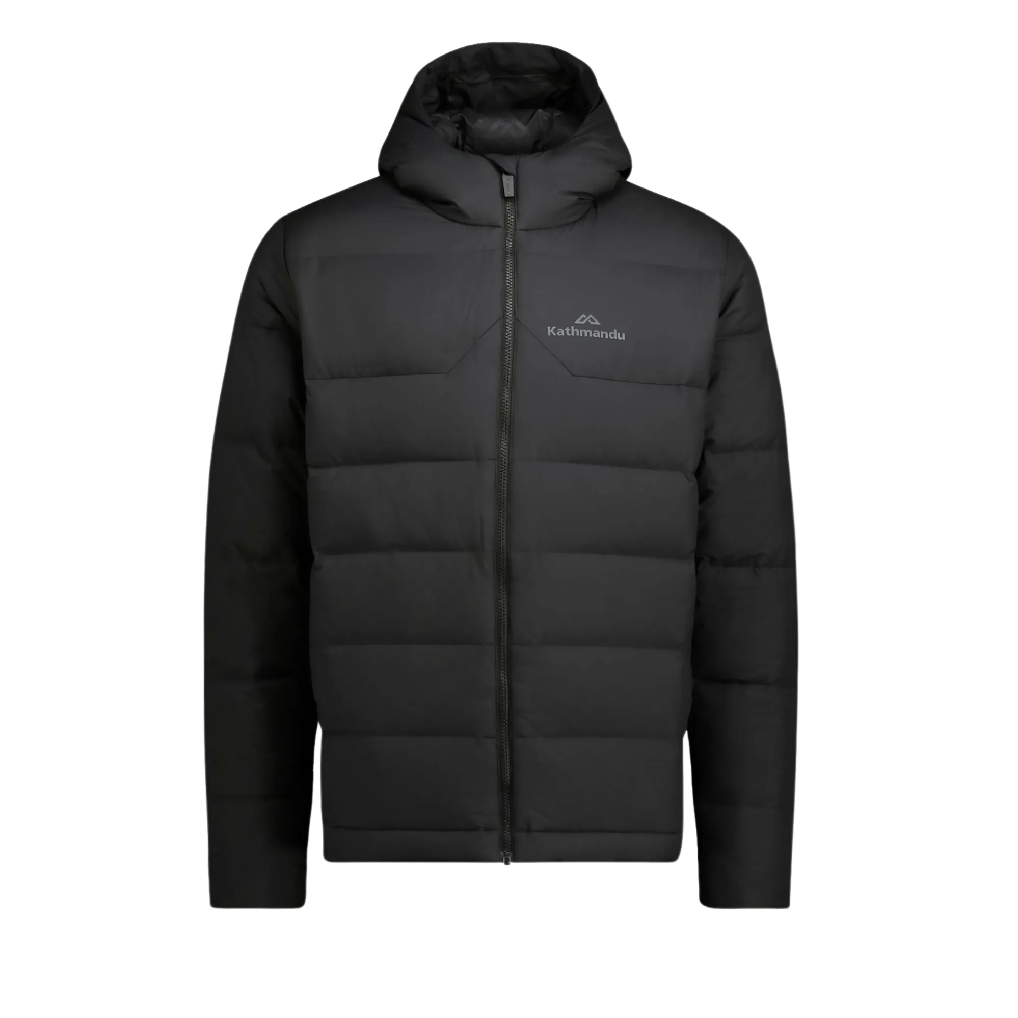 Black puffer jacket kathmandu sales