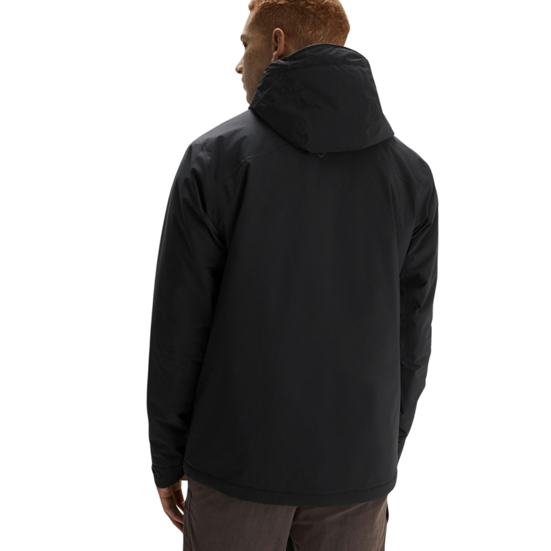 Kathmandu Men's Trailhead 2L Insulated Rain Jacket in Black Stingray-2