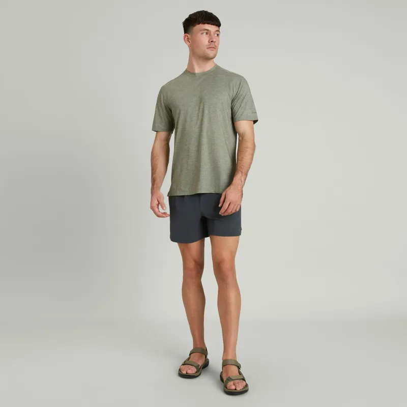 Kathmandu Men's WELL.DER.NESS Go Short Sleeve T-Shirt in Beech-4