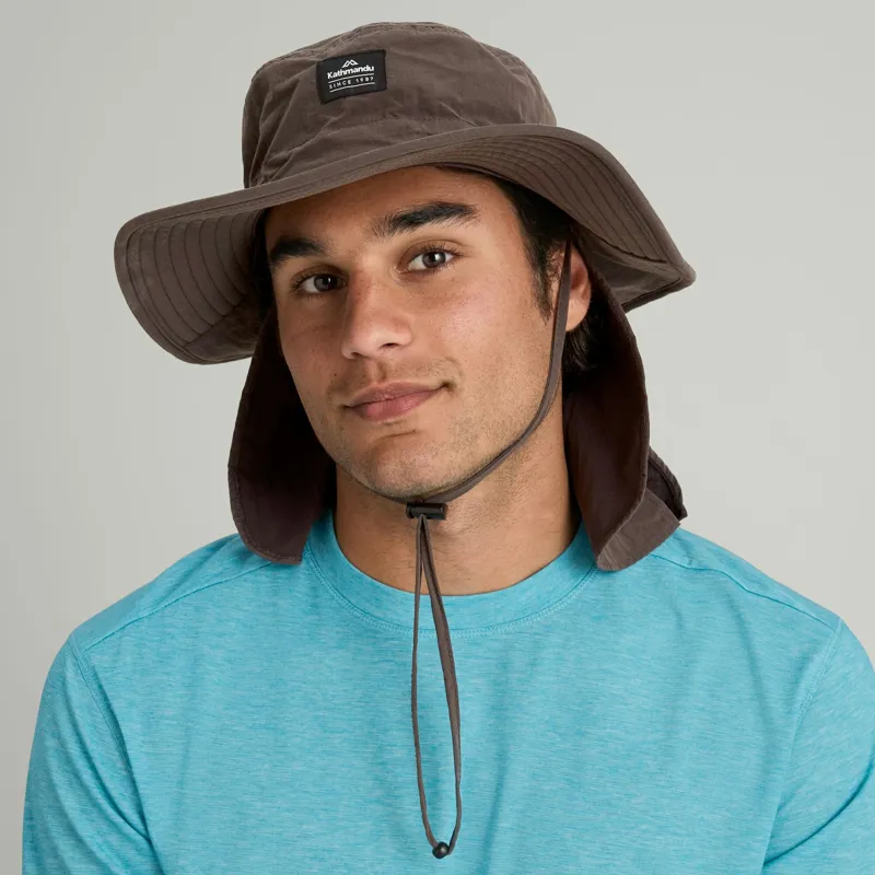 Kathmandu Unisex EVRY-Day UPF50+ Wide Brim Hat in Dark Quartz-5