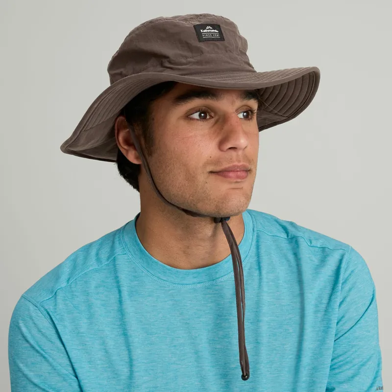 Kathmandu Unisex EVRY-Day UPF50+ Wide Brim Hat in Dark Quartz-4