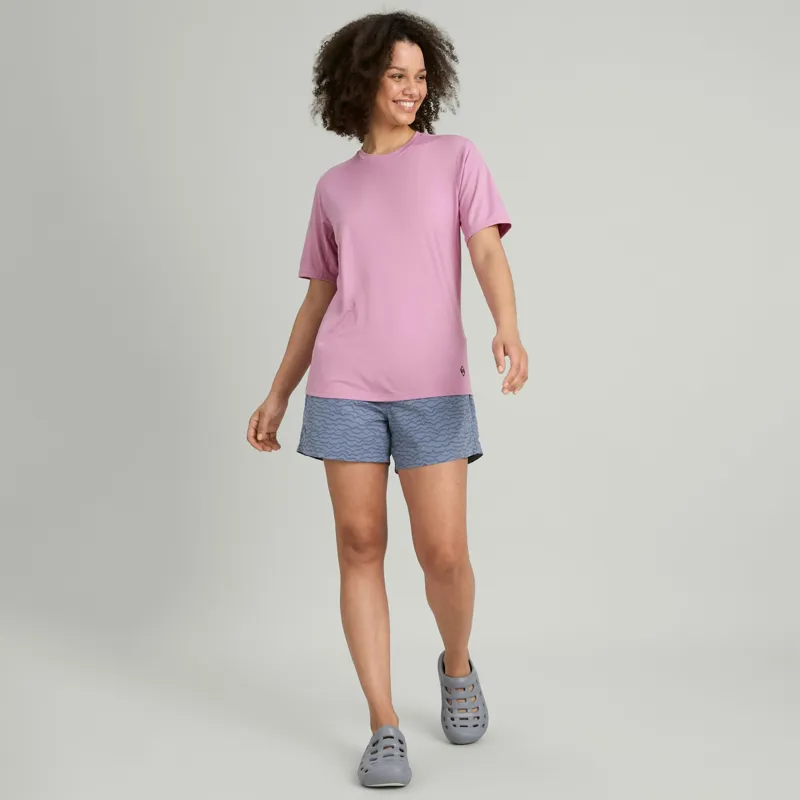 Kathmandu Women's Sun-Stopper Short Sleeve T-Shirt in Zen-4