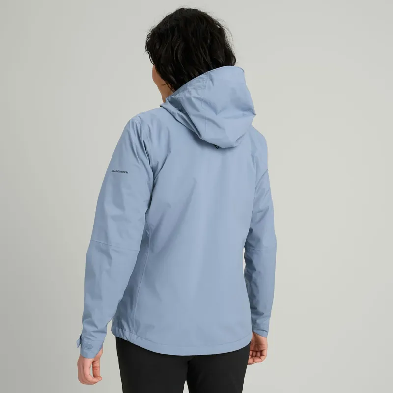 Kathmandu Women's Trailhead Stretch 2.5L Rain Jacket in At Twilight-3