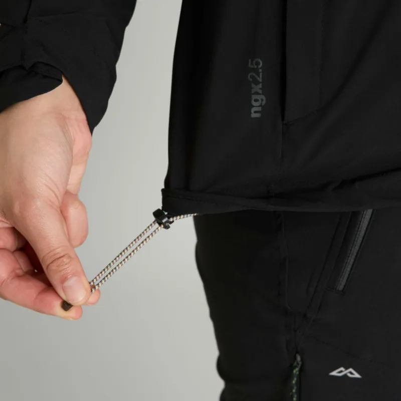 Kathmandu Women's Trailhead Stretch 2.5L Rain Jacket in Black -5