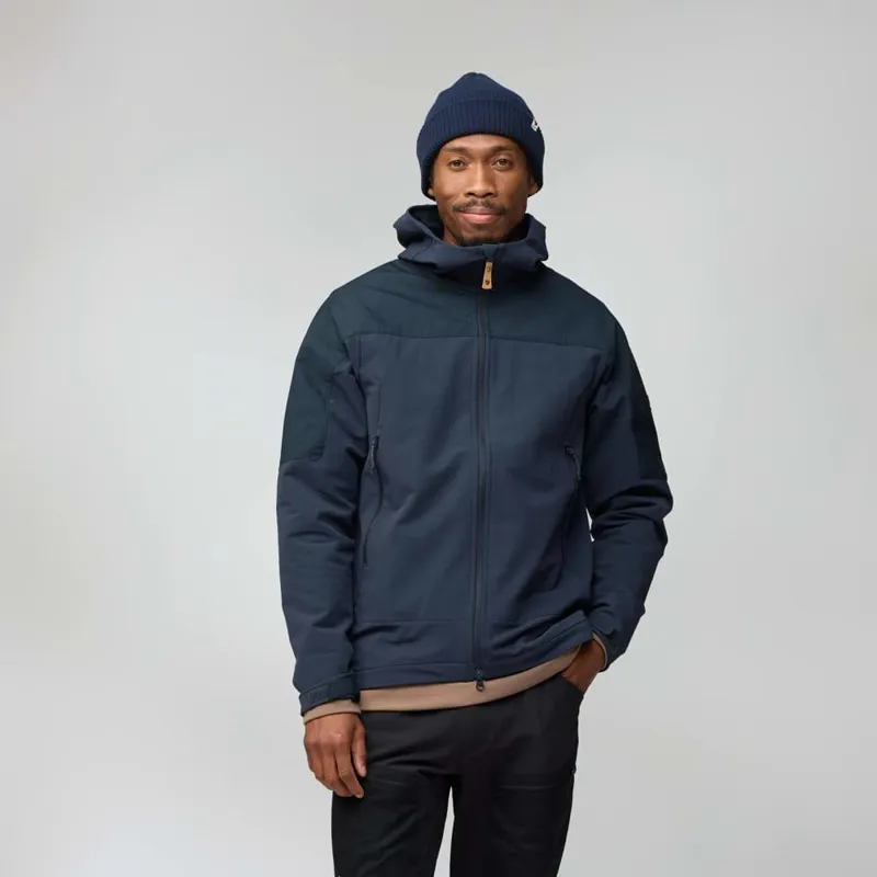 Fjallraven Men's Keb Agile Winter Jacket in Dark Navy-2