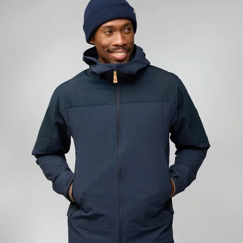 Fjallraven Men's Keb Agile Winter Jacket in Dark Navy-5