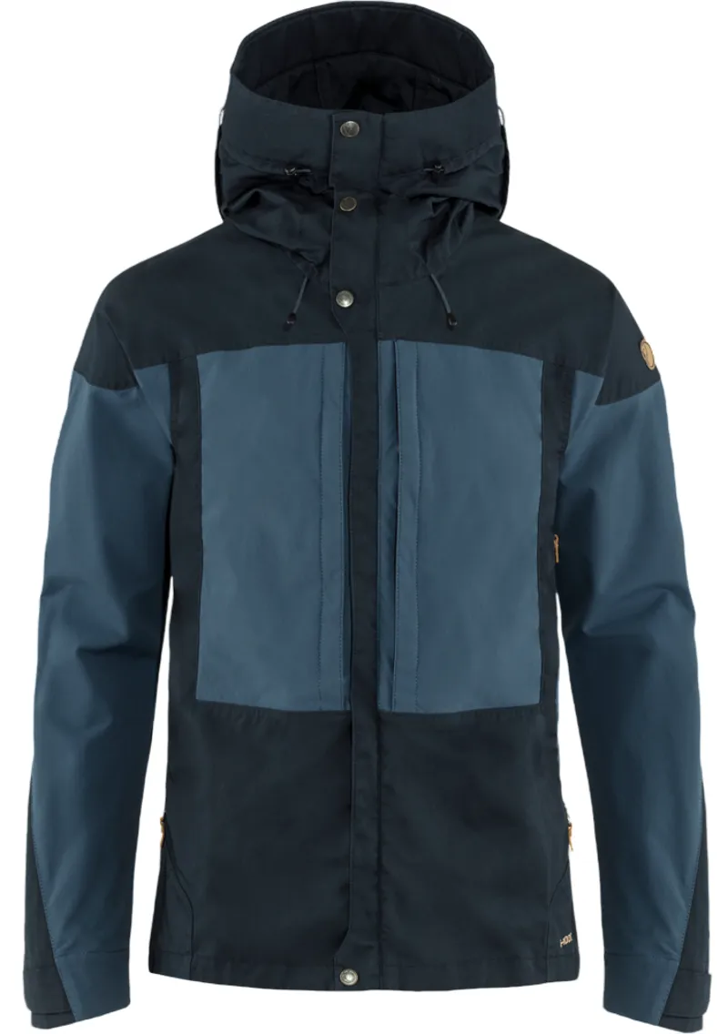 Fjallraven Men's Keb Jacket in Dark Navy/Uncle Blue